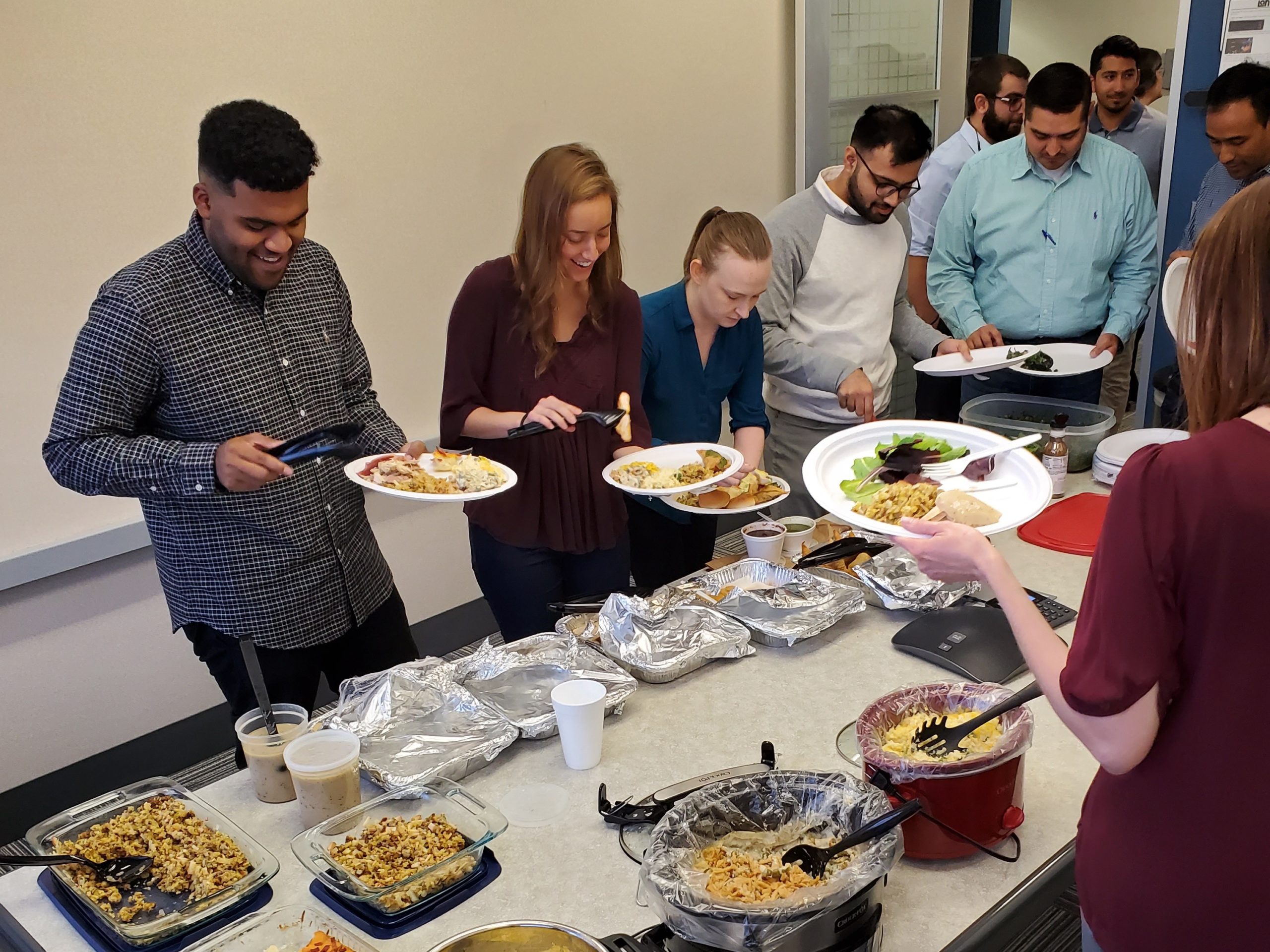 LAN Thanksgiving potluck