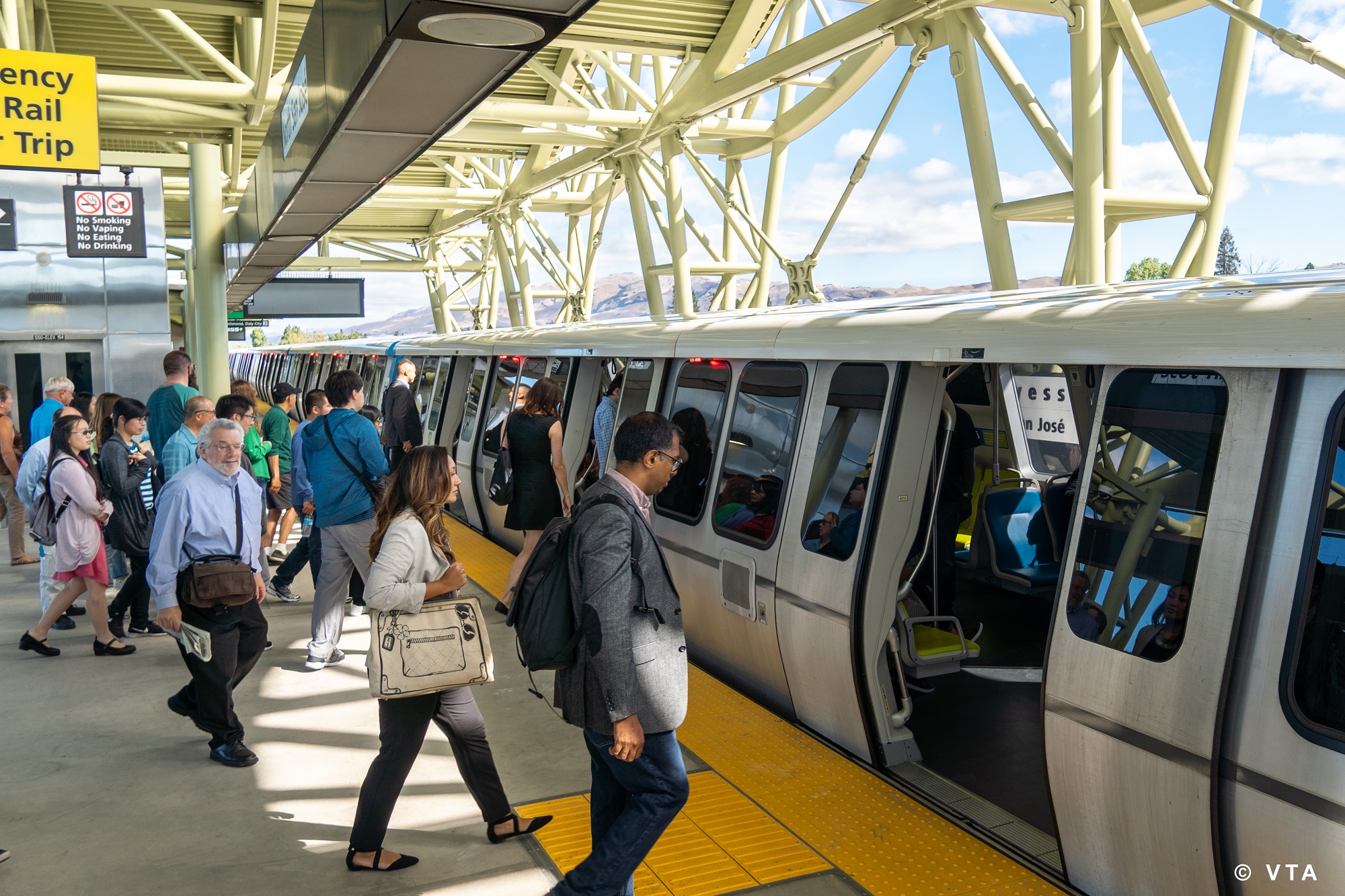 LAN BART VTA Berryessa Platform Extension project